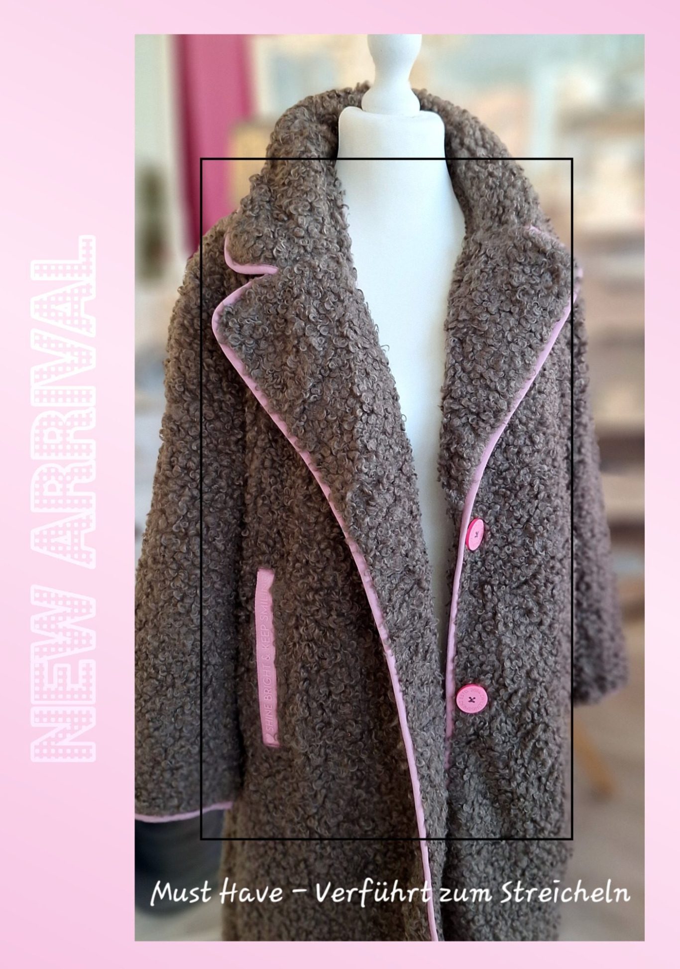 Zwillingsherz Teddymantel - Boutique Oldenburg